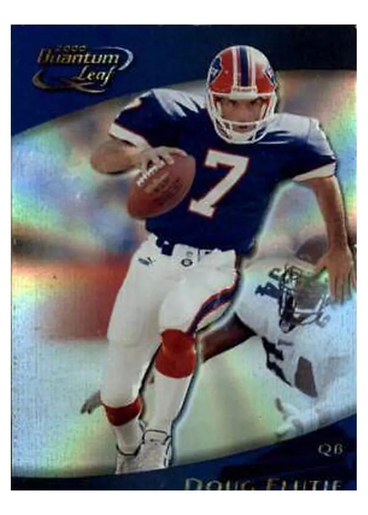2000 Quantum Leaf Doug Flutie #30 card
