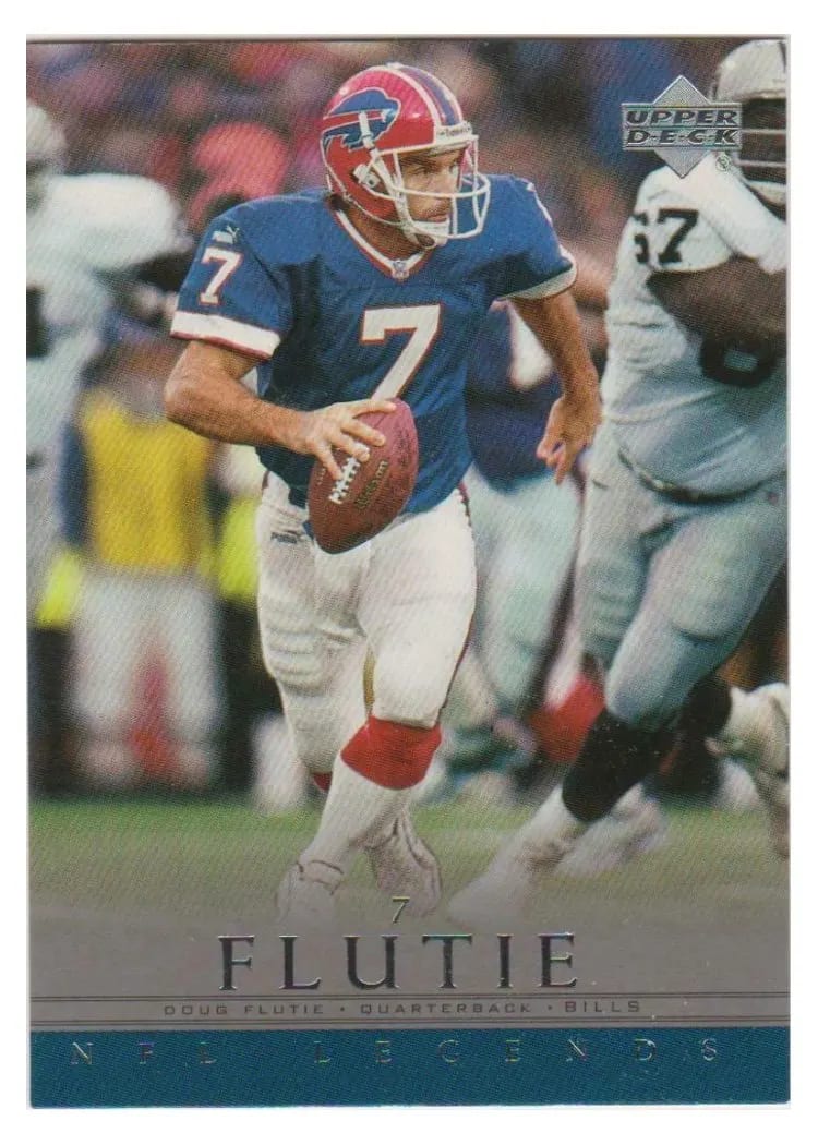 2000 Upper Deck Legends Doug Flutie #3 card