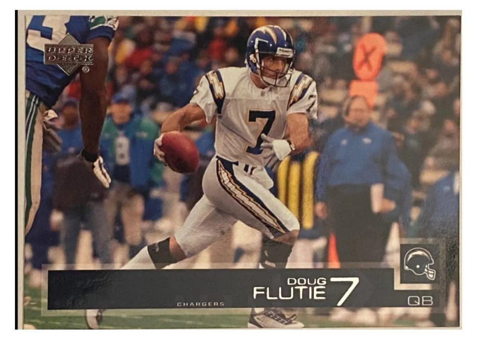 2002 Upper Deck Doug Flutie #138 card