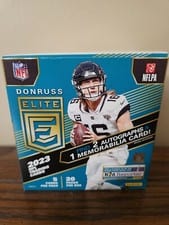 2023 Donruss Elite Etched in Time Signatures Doug Flutie #ET-DF card