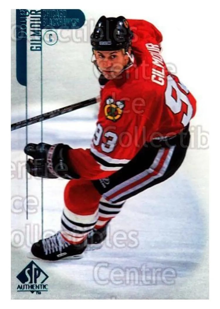 1998 SP Authentic Doug Gilmour #18 card