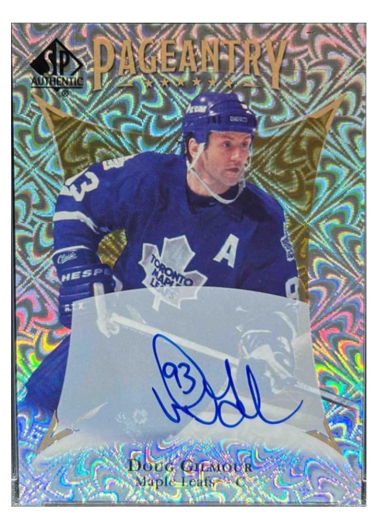 2022 SP Authentic 2021 Update Pageantry Autograph Doug Gilmour #P-82