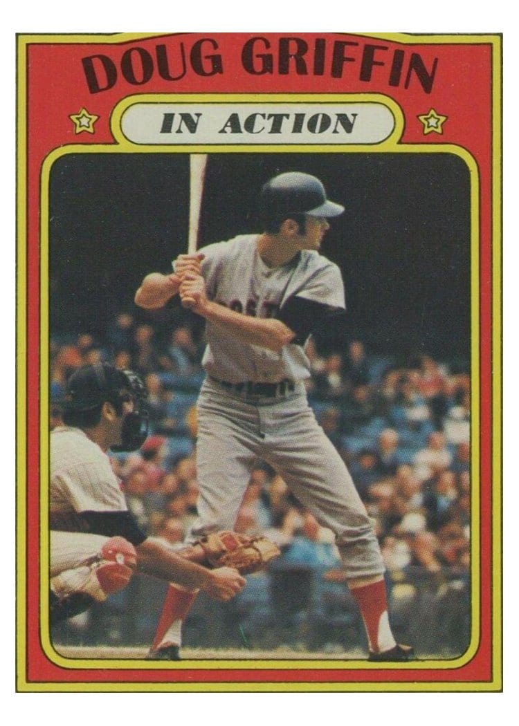1972 Topps Doug Griffin #704 card