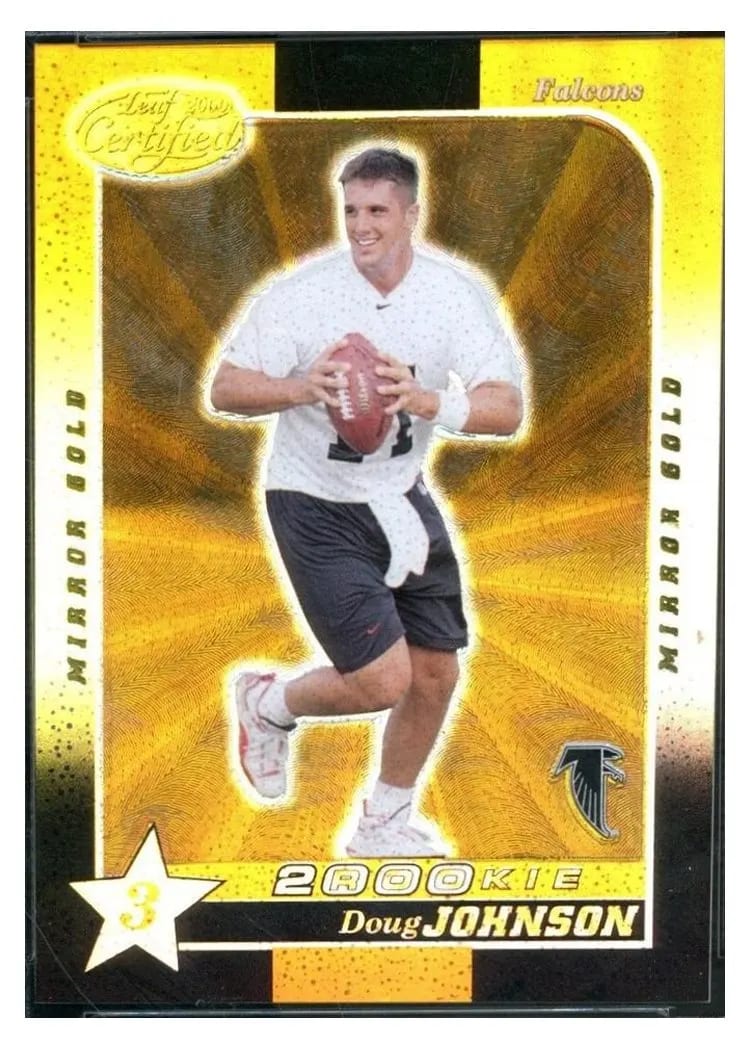 2000 Leaf Certified Doug Johnson #154 card