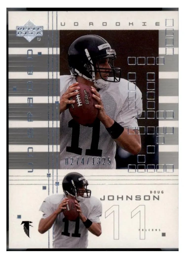 2000 Upper Deck Graded Doug Johnson #131 card