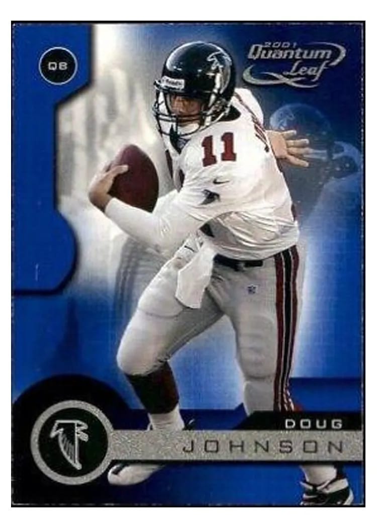 2001 Quantum Leaf Doug Johnson #8 card