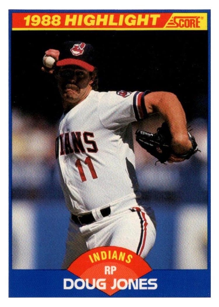 1989 Score Doug Jones #656 card