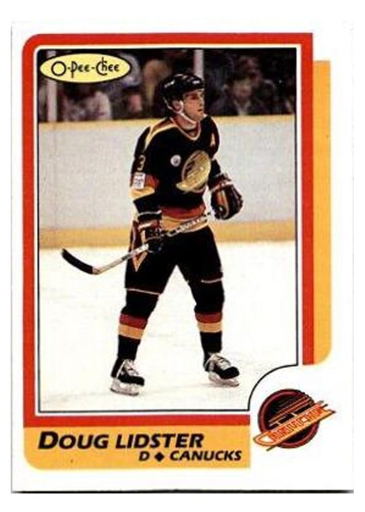 1986 O-Pee-Chee Doug Lidster #32 card