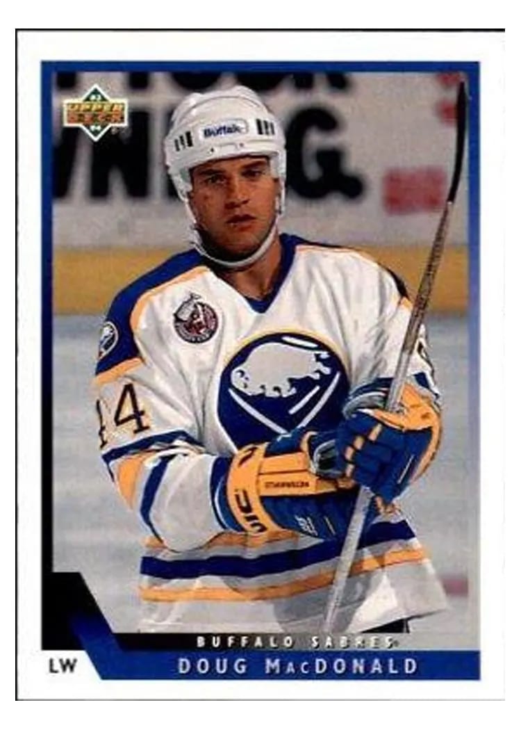 1993 Upper Deck Doug MacDonald #97 card