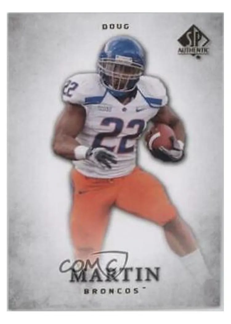 2012 SP Authentic Doug Martin #33 card