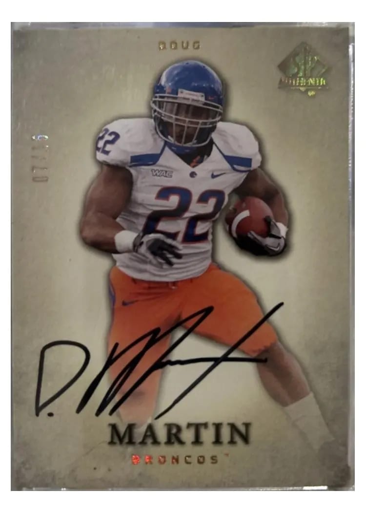 2012 SP Authentic Doug Martin #33 card