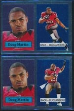 2012 Topps Chrome 1957 Inserts Doug Martin Refractor #25 card