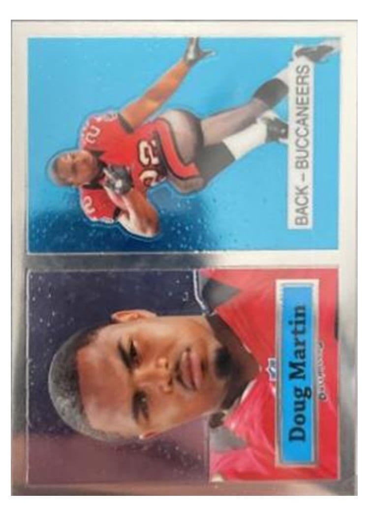 2012 Topps Chrome 1957 Inserts Doug Martin #26 card