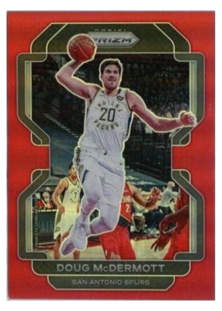 2021-22 Panini Prizm Base Set Doug McDermott #40 card