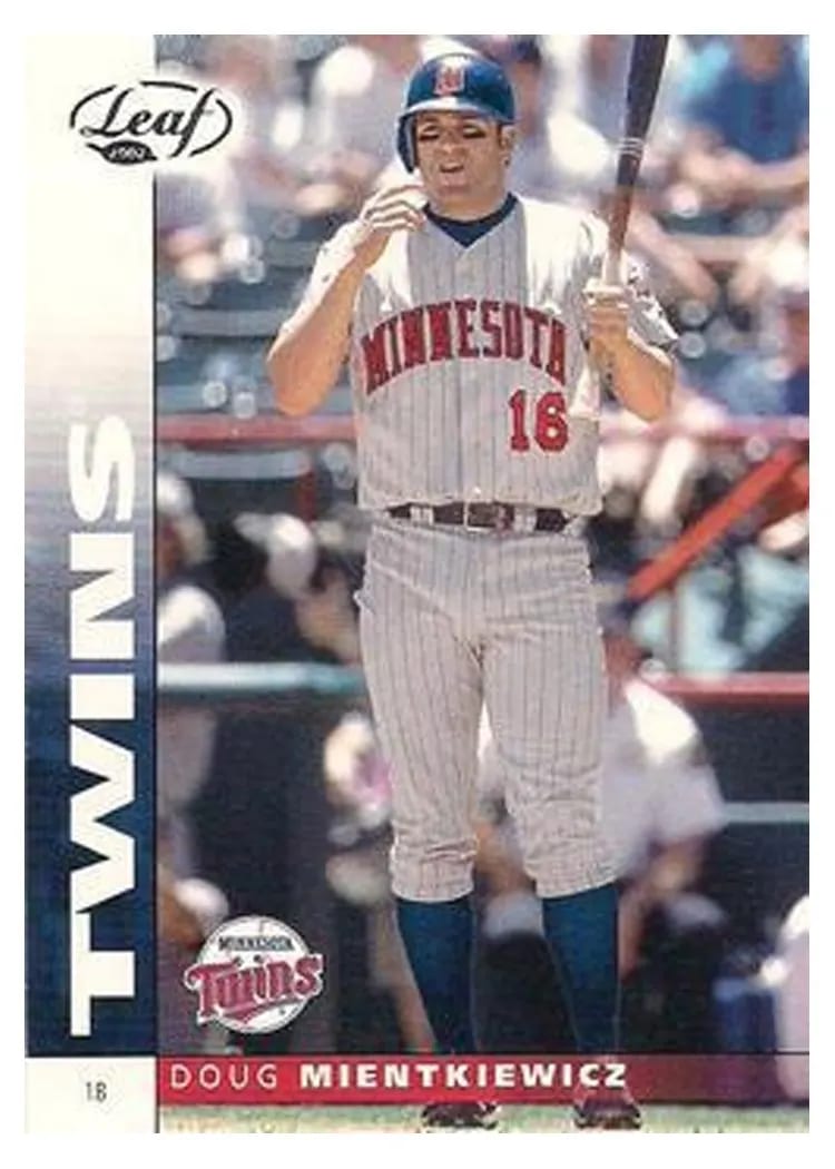 2002 Leaf Doug Mientkiewicz #123 card