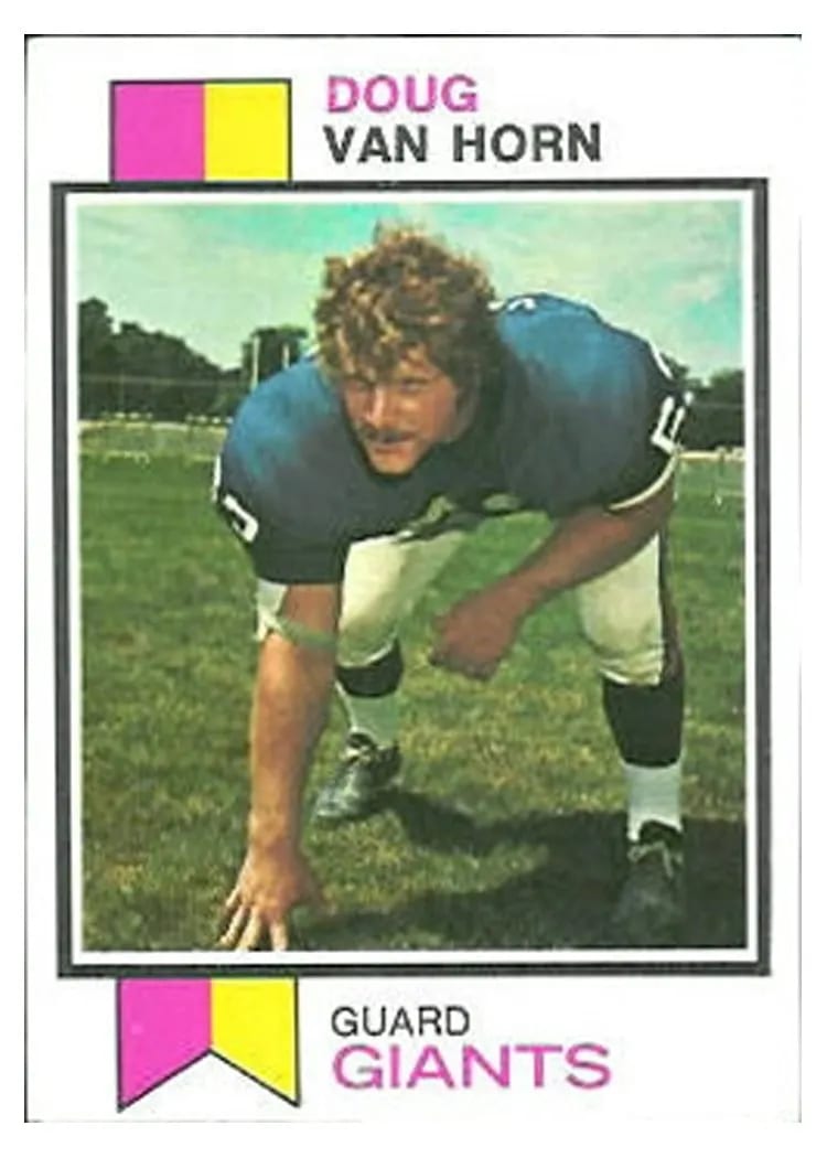 1973 Topps Doug Van Horn #142 card