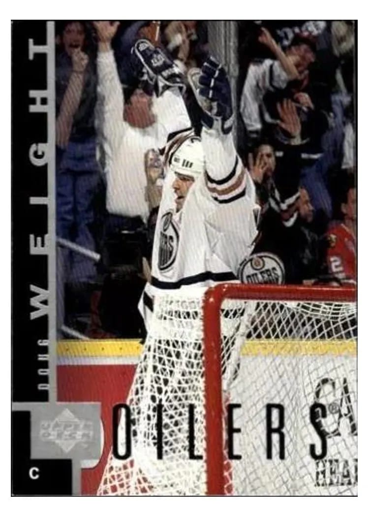 1997 Upper Deck Doug Weight #65 card