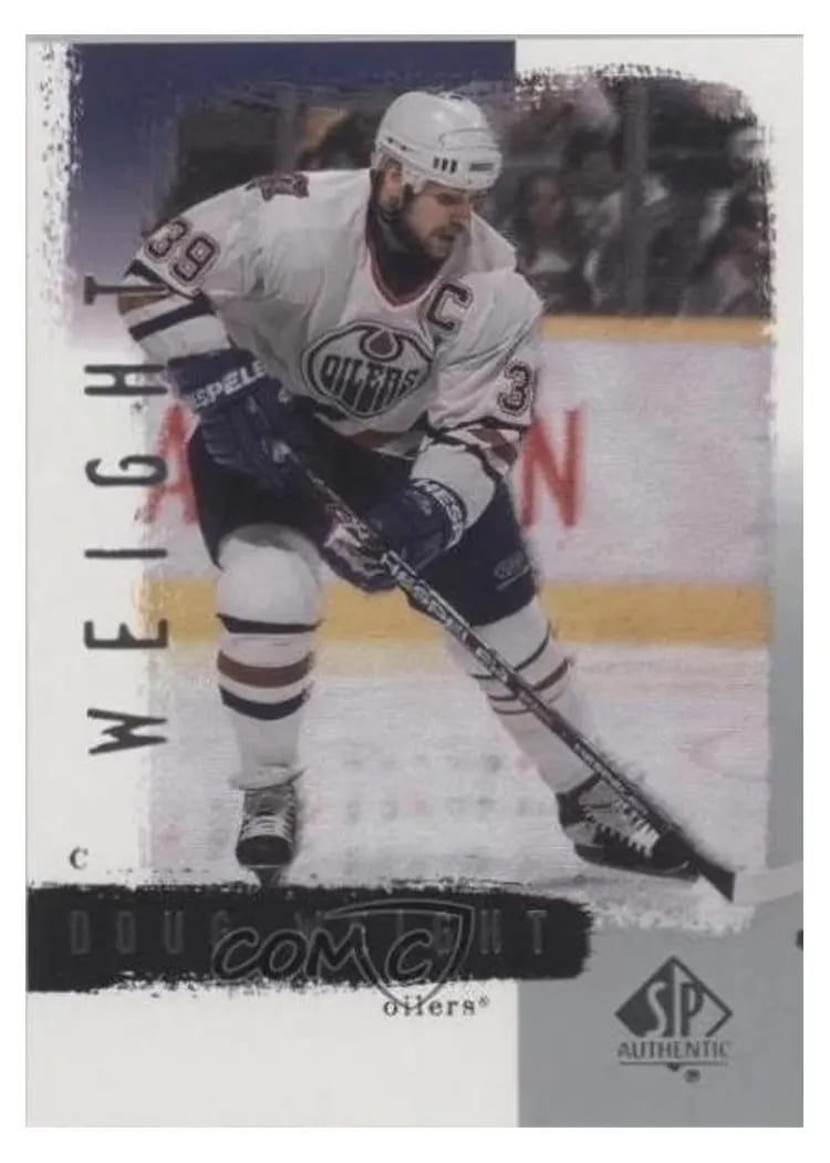 2000 SP Authentic Doug Weight #35 card