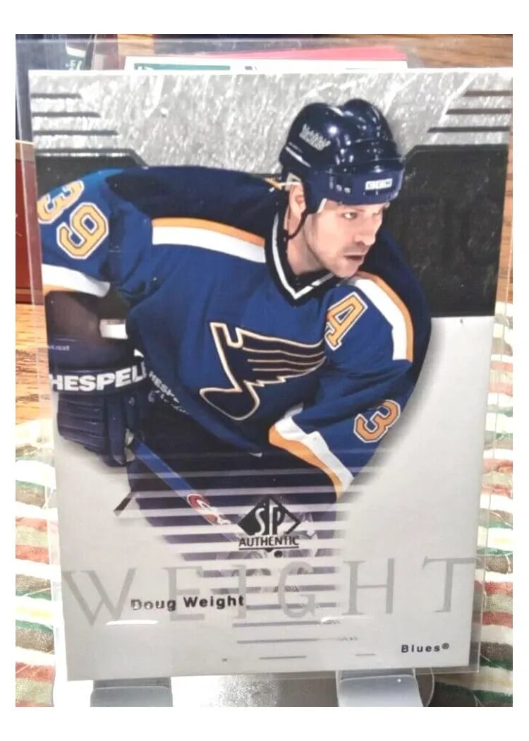 2003 SP Authentic Doug Weight #75 card