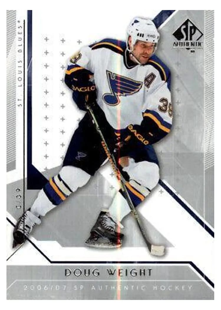 2006 SP Authentic Doug Weight #13 card