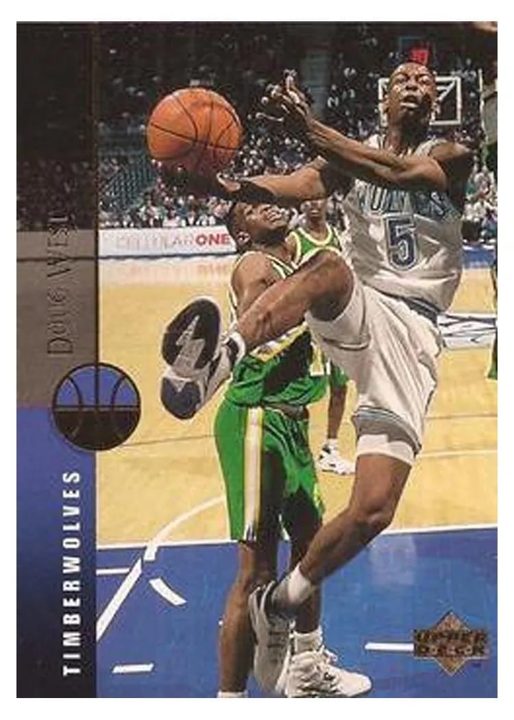 1994 Upper Deck Doug West #34 card