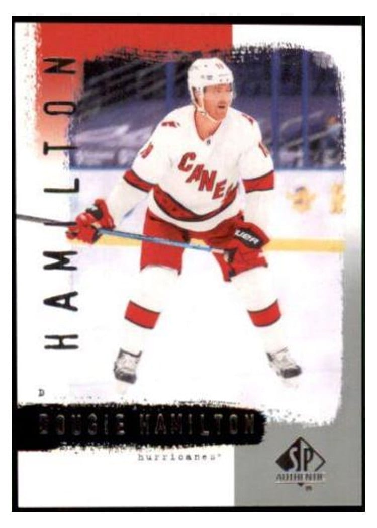 2020-21 SP Authentic 2000-01 Retro Dougie Hamilton #R36 card