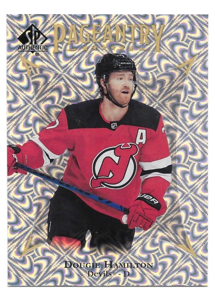 2021-22 SP Authentic Pageantry Dougie Hamilton #P-43 card