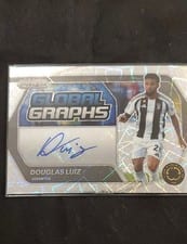 2025 Panini Prizm FIFA Club World Cup Global Graphs Douglas Luiz #GG-DL card