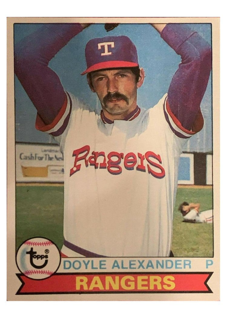 1979 Topps Doyle Alexander #442 card