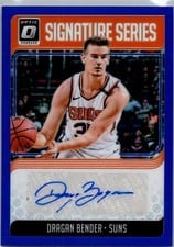 2018 Panini Donruss Optic Signature Series Dragan Bender #DBD card
