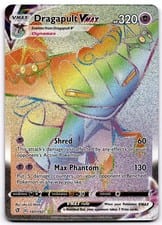 2020 Rebel Clash Dragapult VMAX #197 card