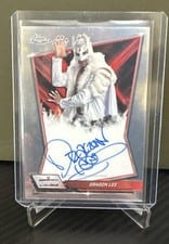 2026 Topps Chrome WWE Red Brand Autographs Dragon Lee #RBA-DRA card
