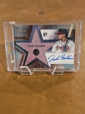 2025 Topps Five Star Stars and Stitches Autographs Drake Baldwin #SS-DB card