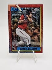 2025 Topps Update 1990 Topps Chrome Baseball Drake Baldwin #U90C-4