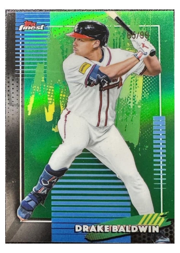 2026 Topps Finest Drake Baldwin #44 card