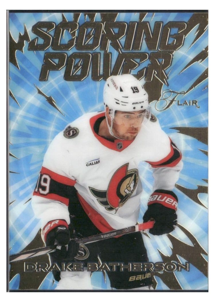 2025-26 Flair Scoring Power Drake Batherson #SP-18 card