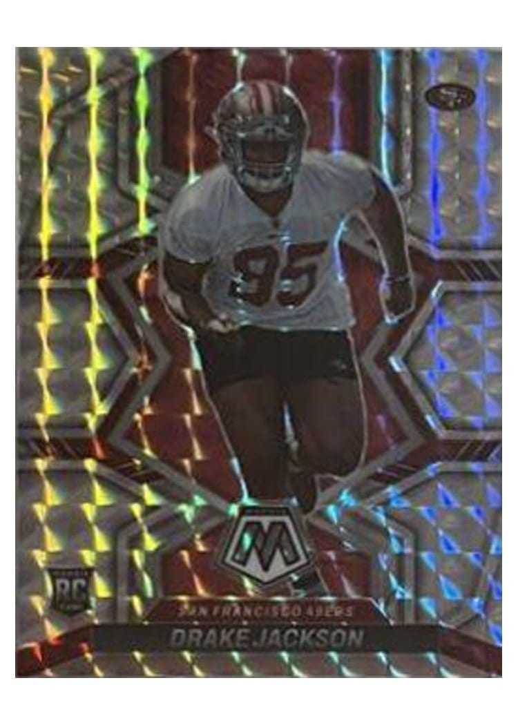 2022 Panini Mosaic Base Set Drake Jackson #394 card