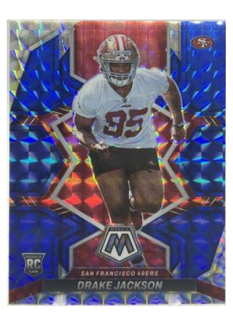 2022 Panini Mosaic Base Set Drake Jackson #394 card