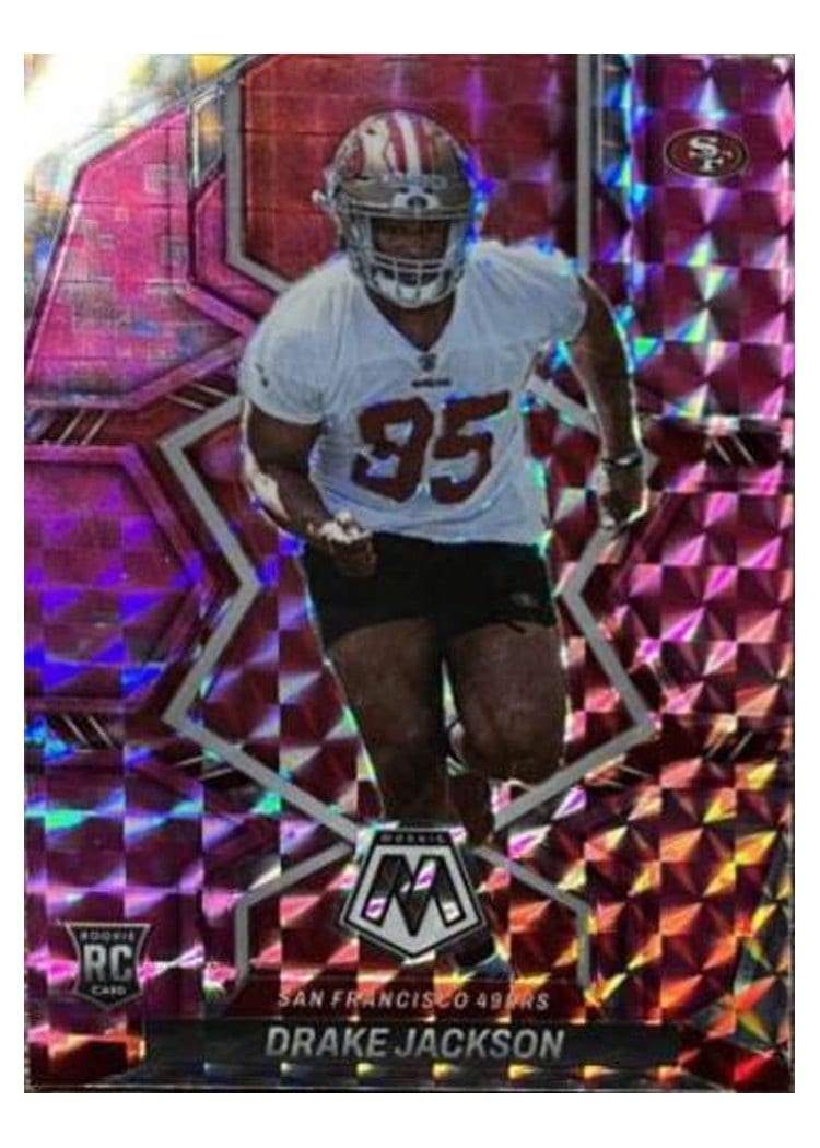 2022 Panini Mosaic Base Set Drake Jackson #394 card