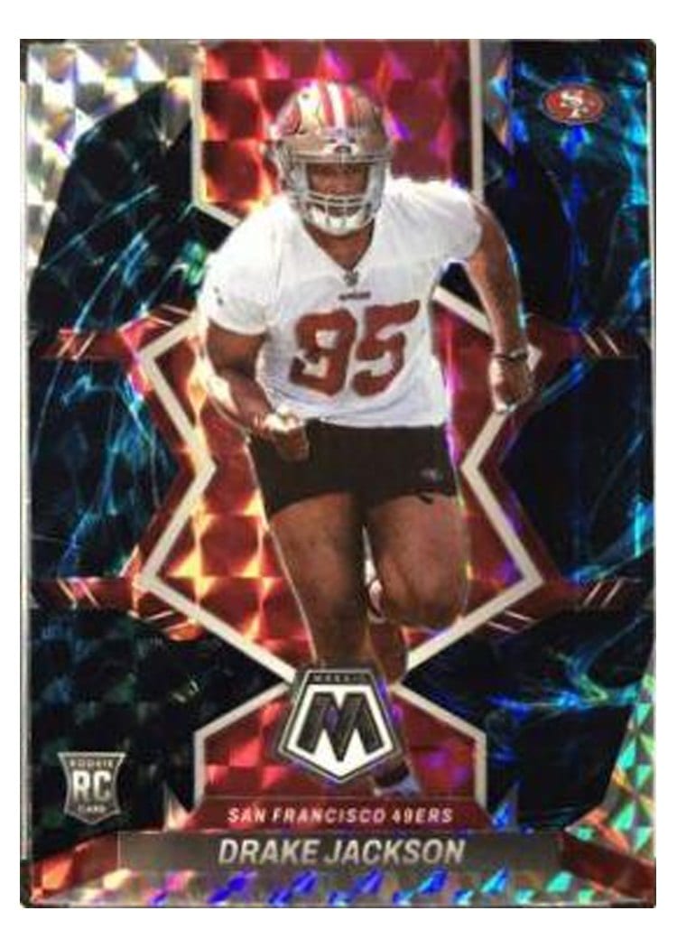 2022 Panini Mosaic Base Set Drake Jackson #394 card