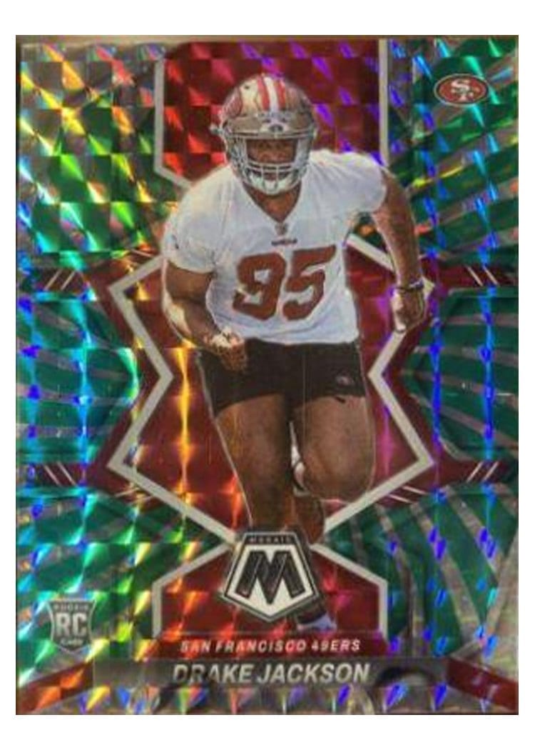 2022 Panini Mosaic Base Set Drake Jackson #394 card