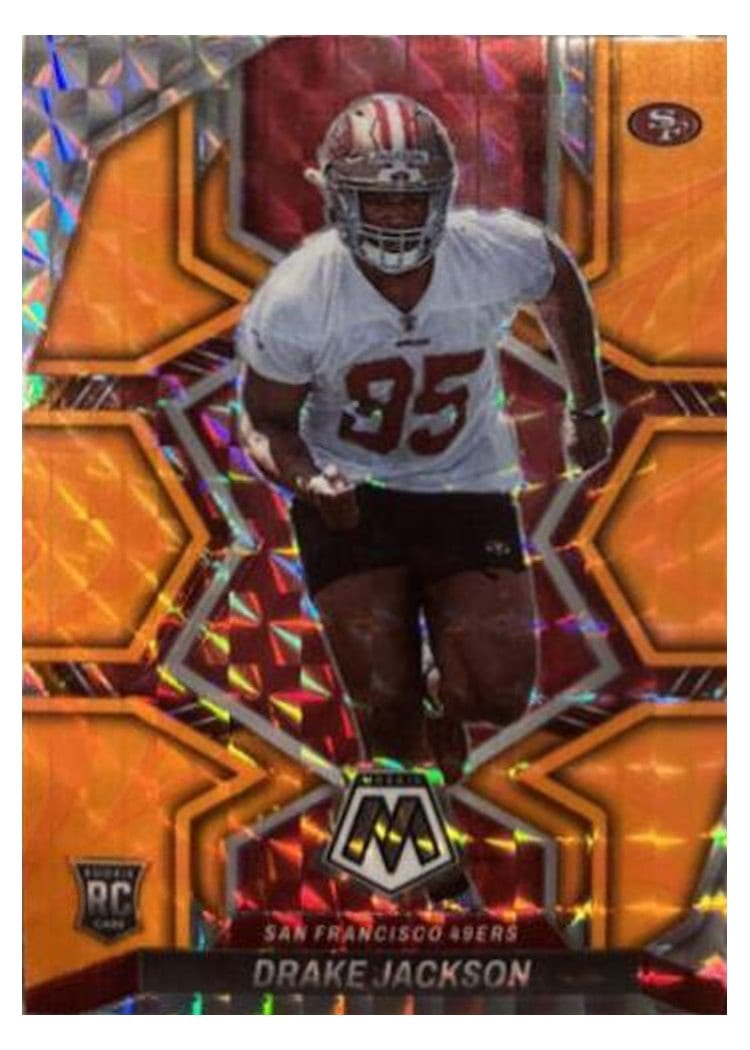 2022 Panini Mosaic Base Set Drake Jackson #394 card