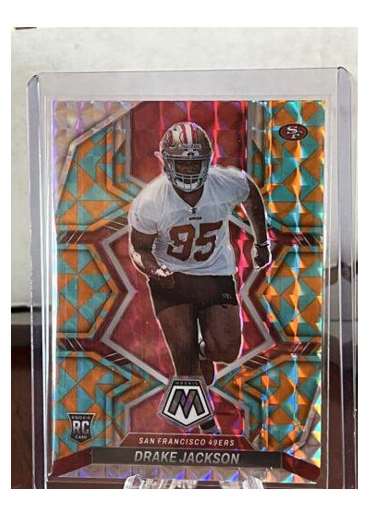 2022 Panini Mosaic Base Set Drake Jackson #394 card