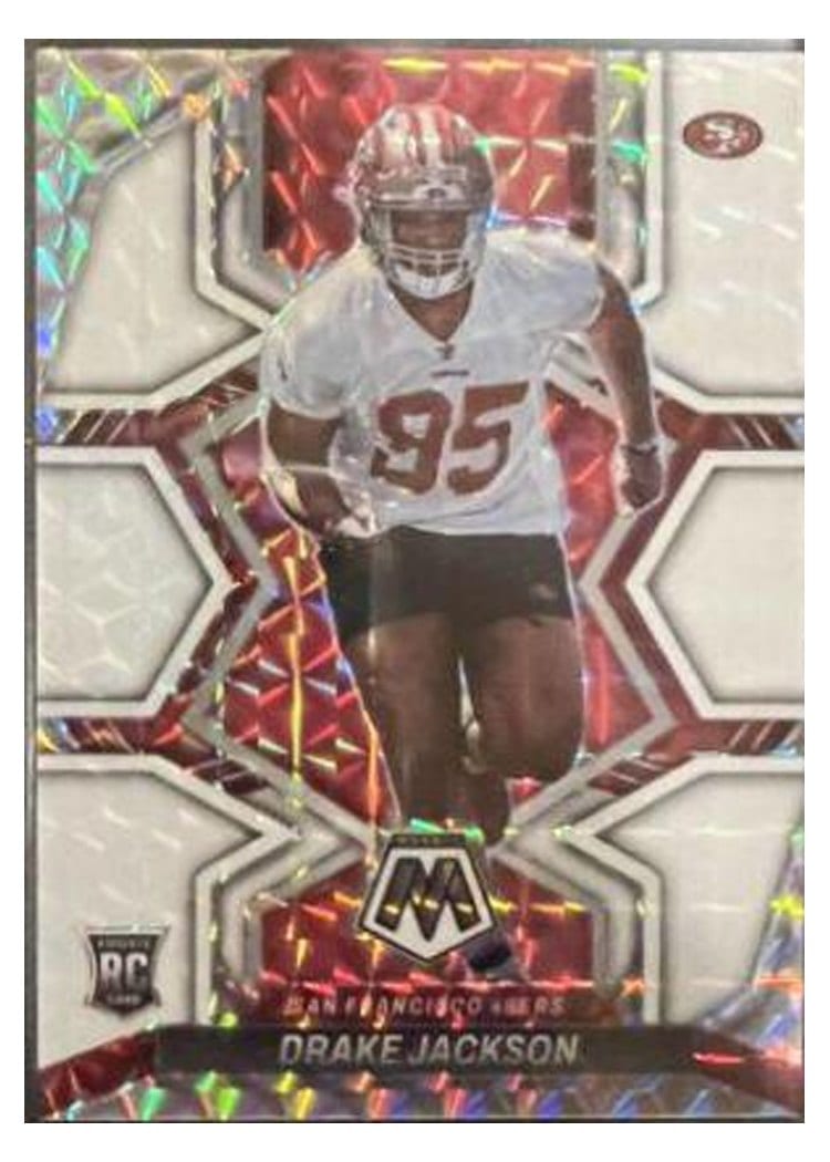 2022 Panini Mosaic Base Set Drake Jackson #394 card