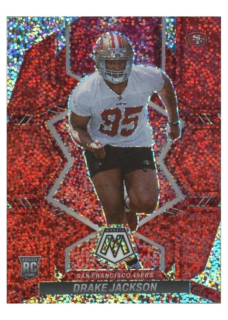 2022 Panini Mosaic Base Set Drake Jackson #394 card
