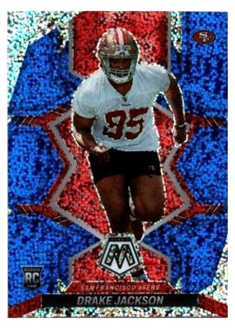 2022 Panini Mosaic Base Set Drake Jackson #394 card