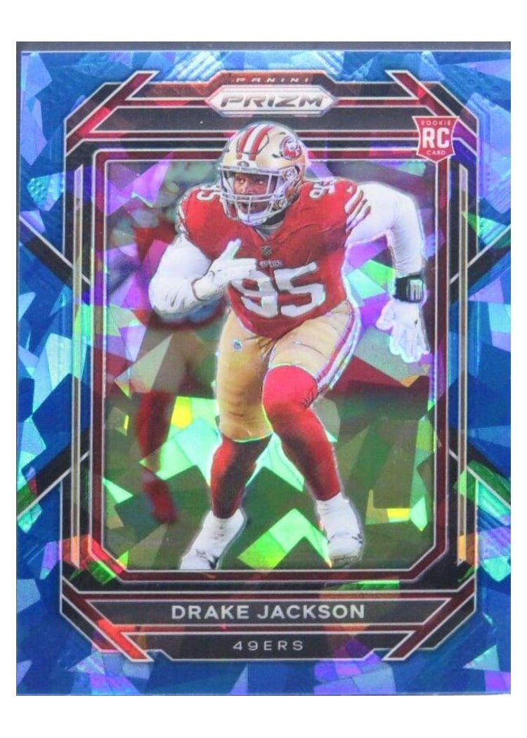 2022 Panini Prizm Base Set Drake Jackson #396 card