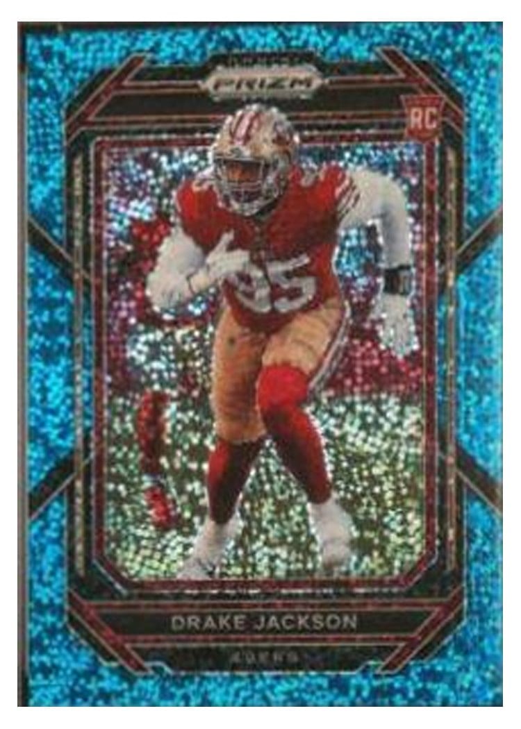 2022 Panini Prizm Base Set Drake Jackson #396 card