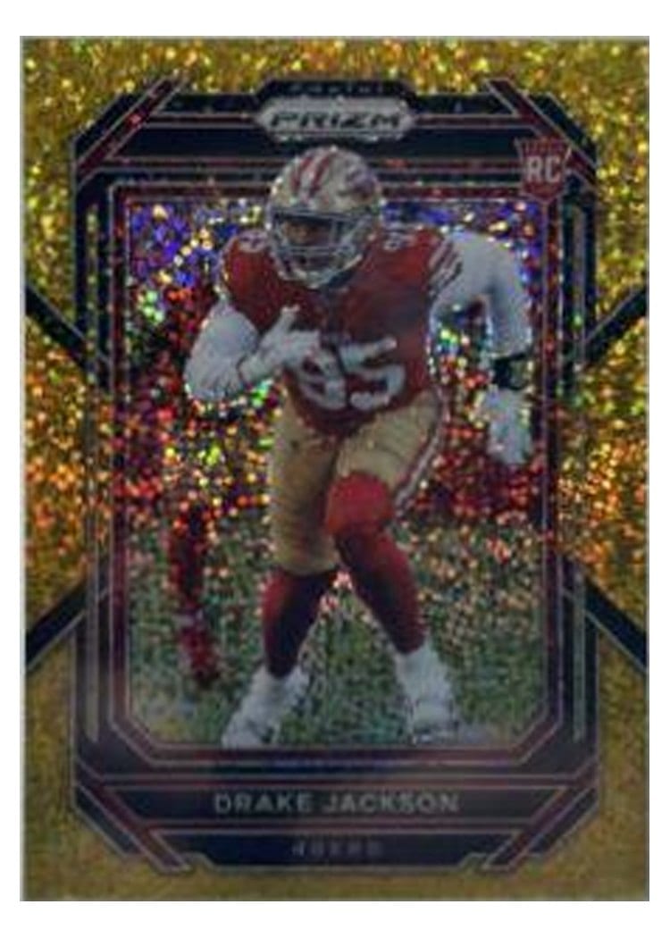 2022 Panini Prizm Base Set Drake Jackson #396 card