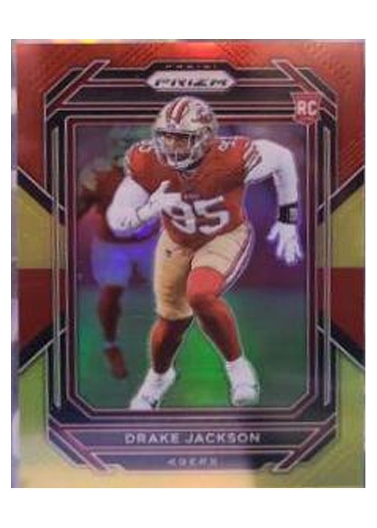 2022 Panini Prizm Base Set Drake Jackson #396 card